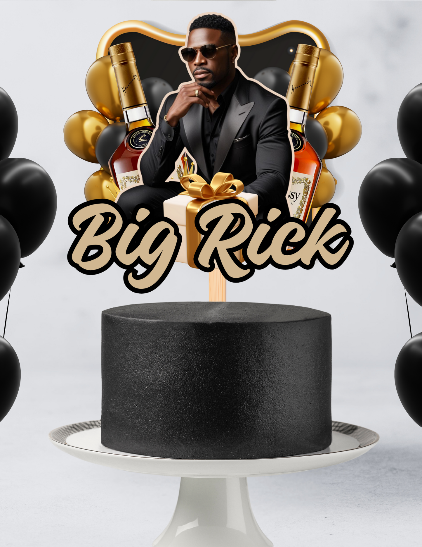 Digital/Printable Cake Topper Templates