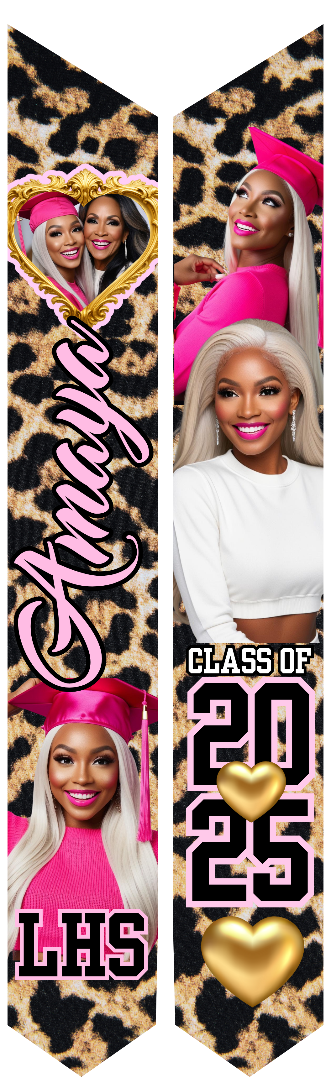 Grad Stole Templates