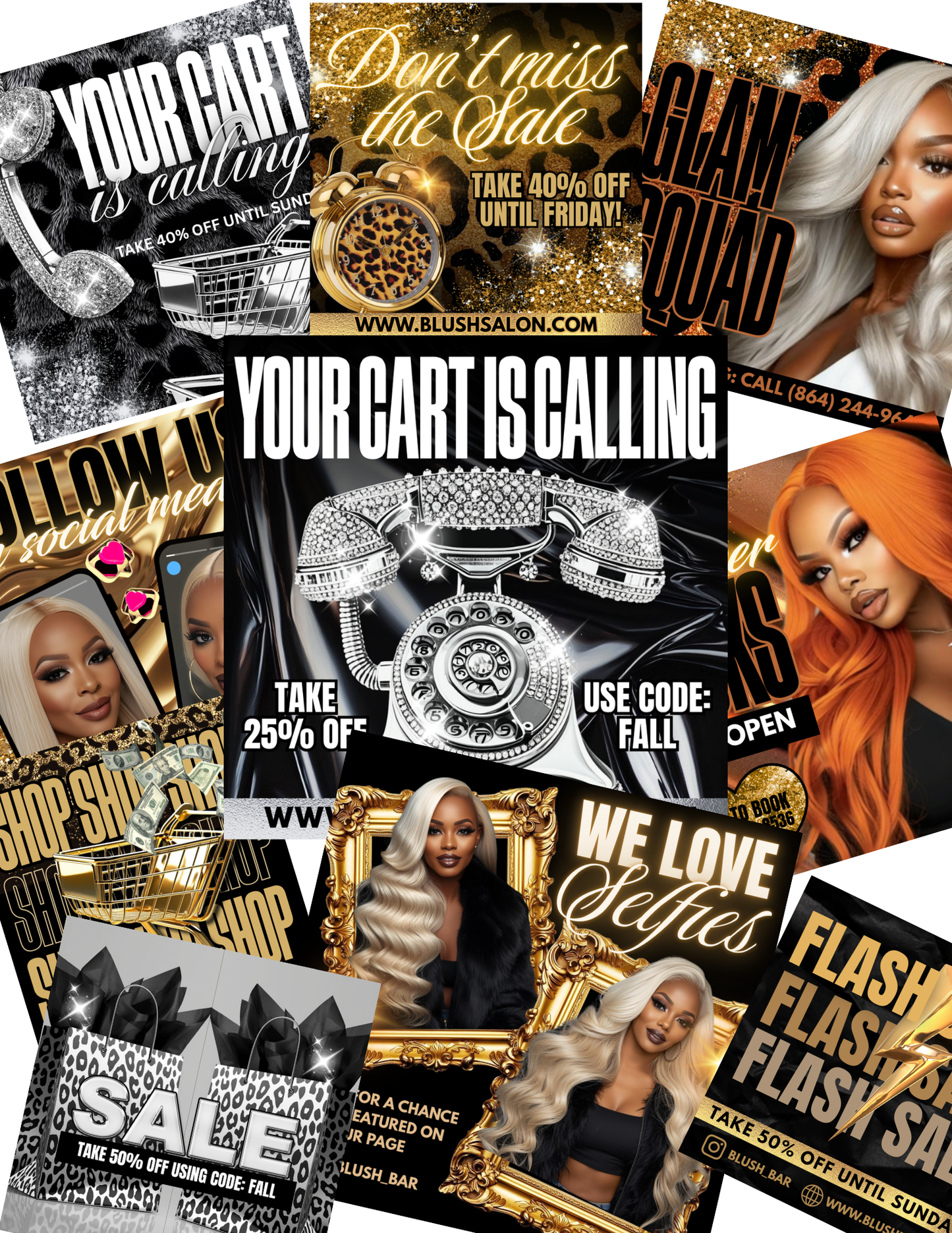 Fall Glam Flyer Bundle