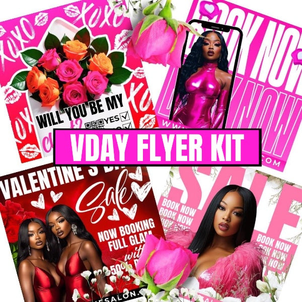 Valentine’s Flyer Template Kit