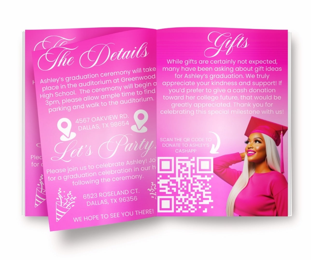 Digital Grad Brochure Template