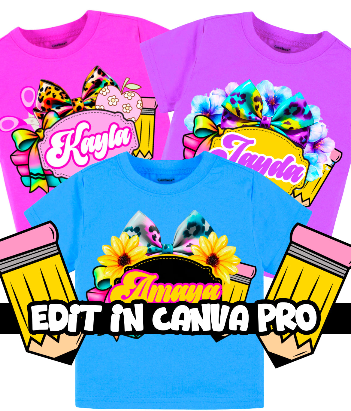 School Tshirt Templates