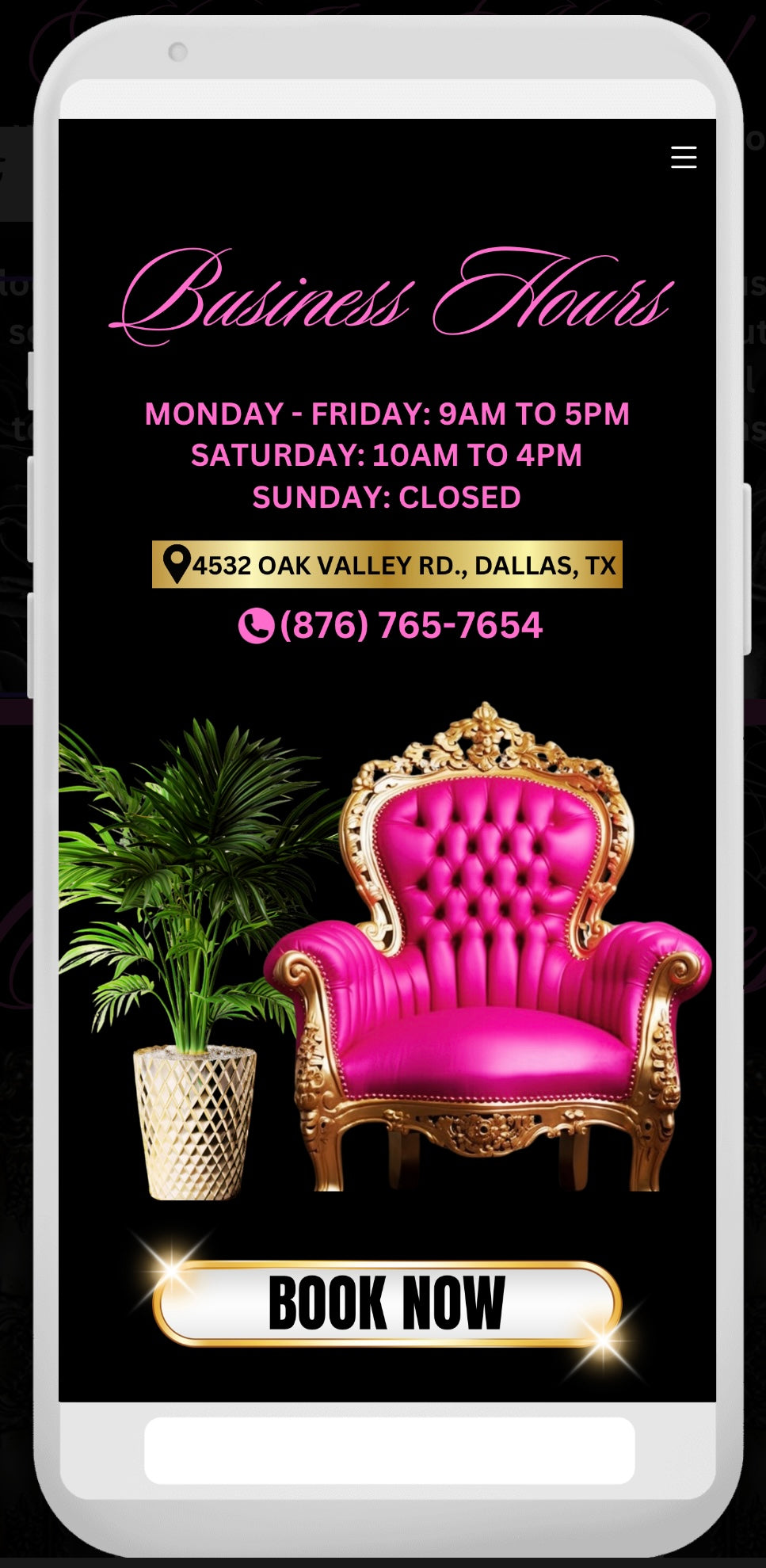 Spooky Theme Booking Website Template