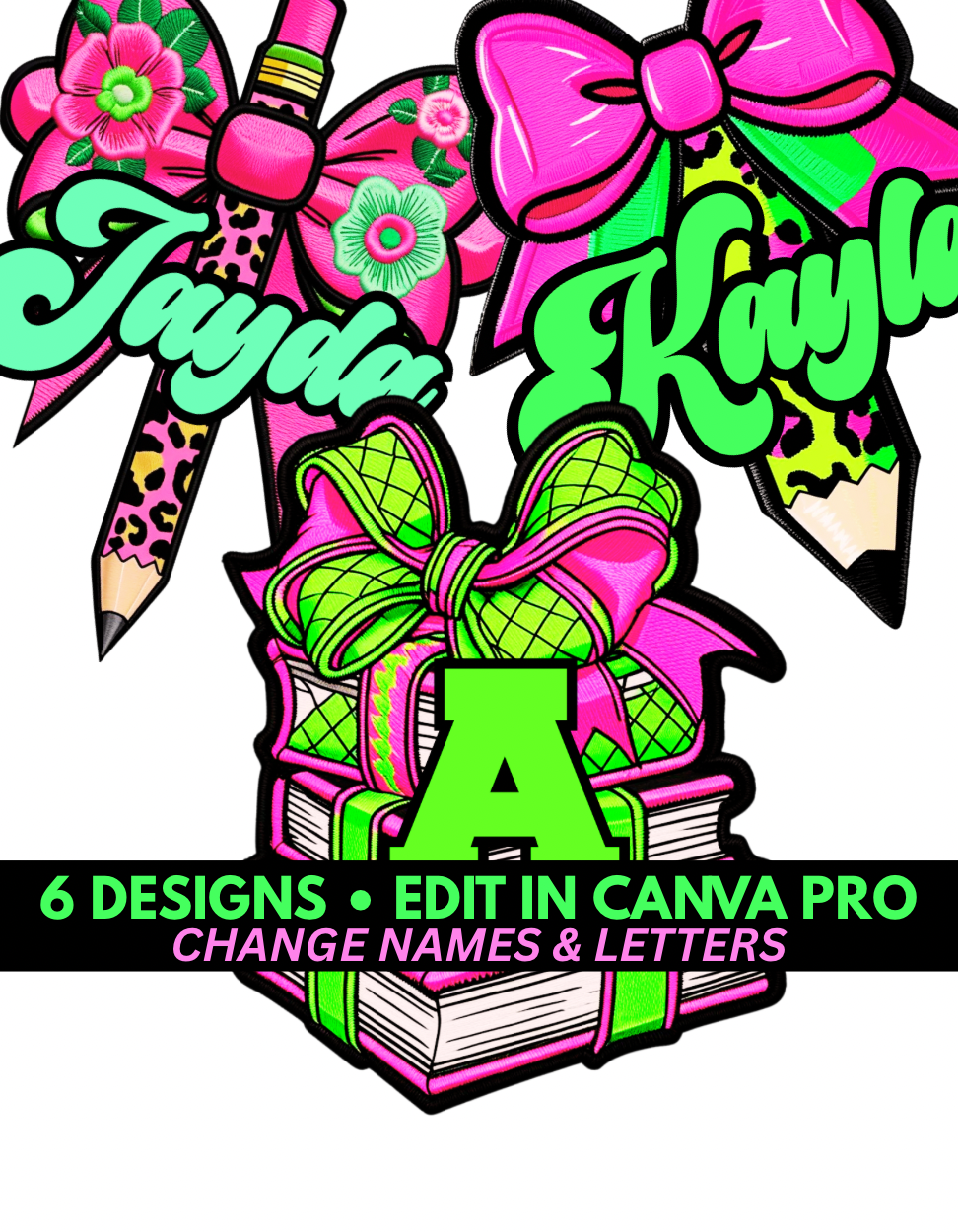 School Designs Bundle of 6