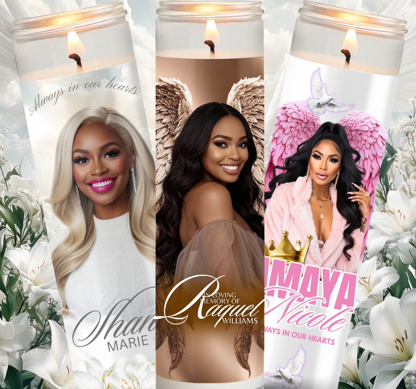 Memorial Candle Templates