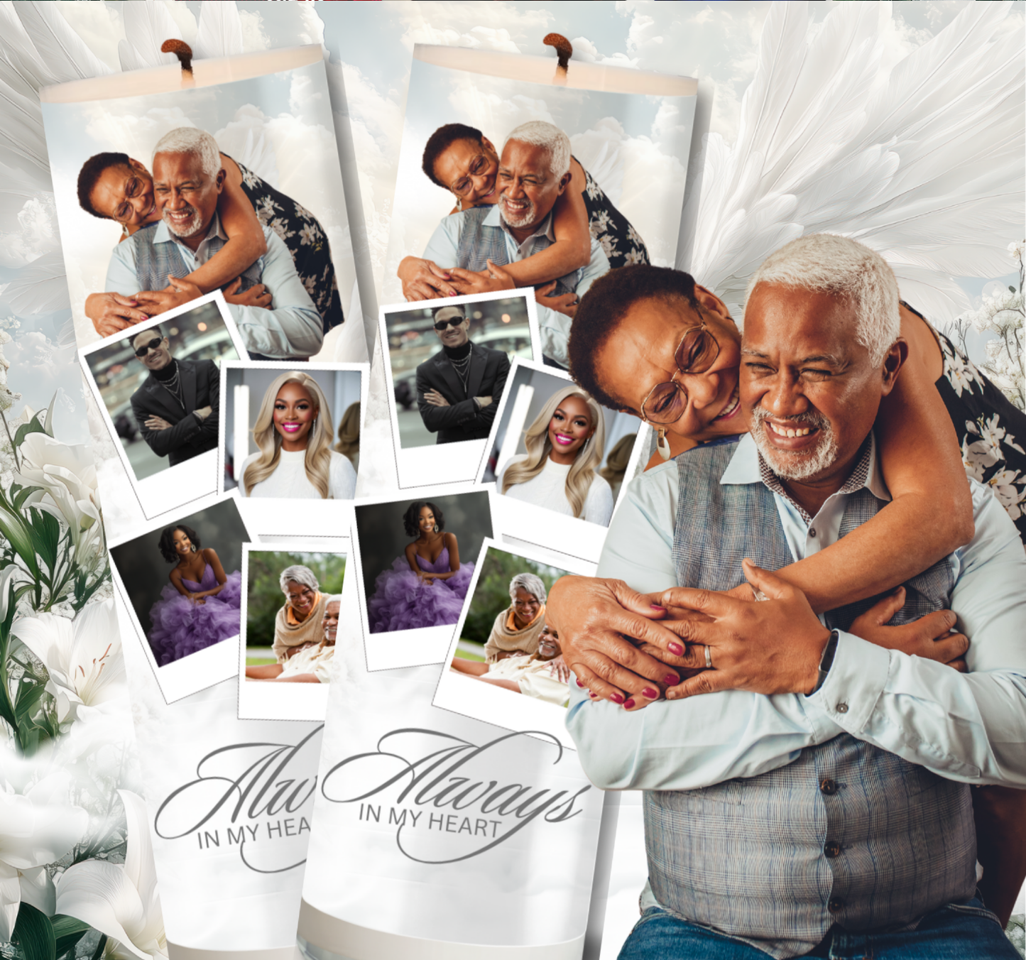 Memorial Candle Templates