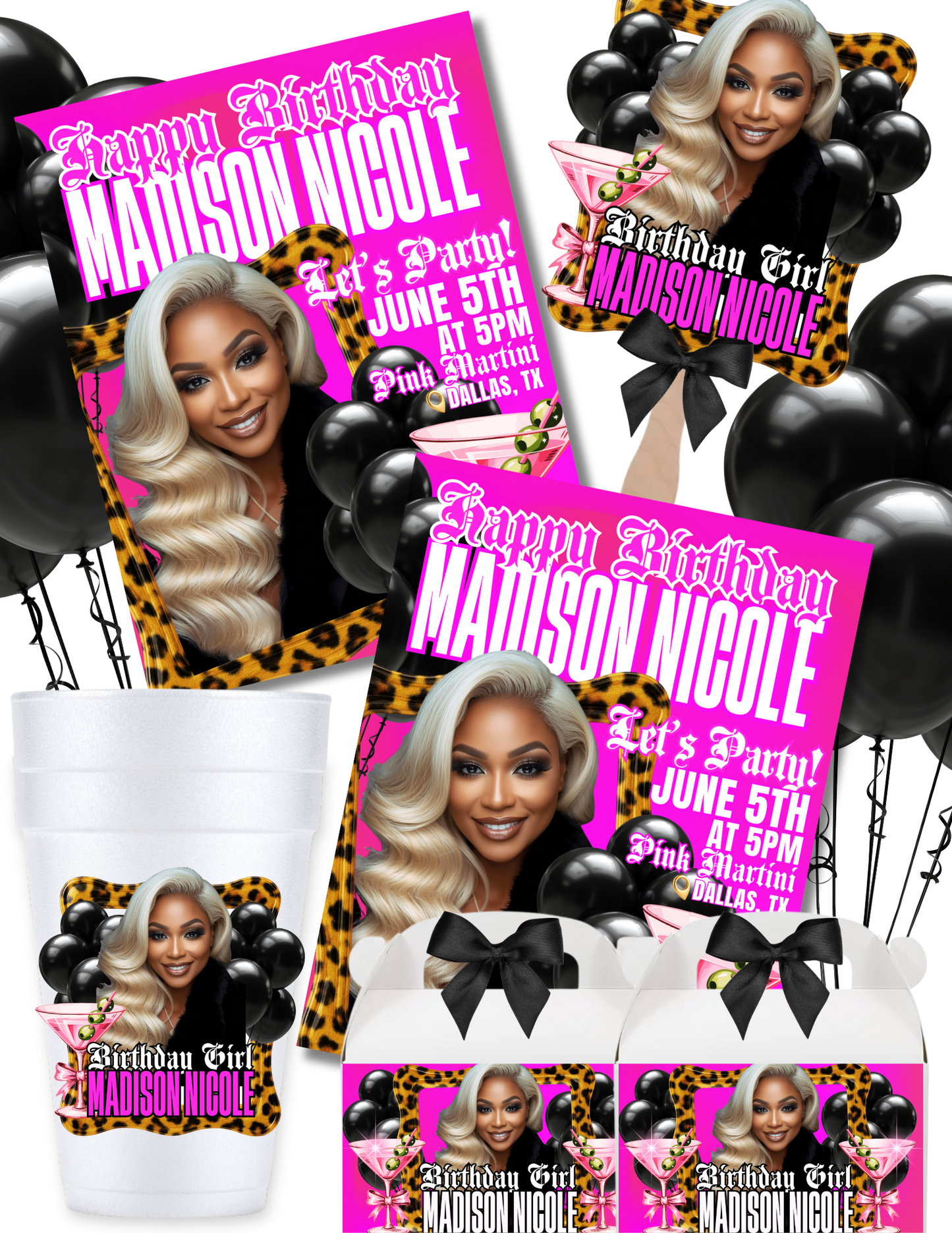 Pink Martini Birthday Bundle