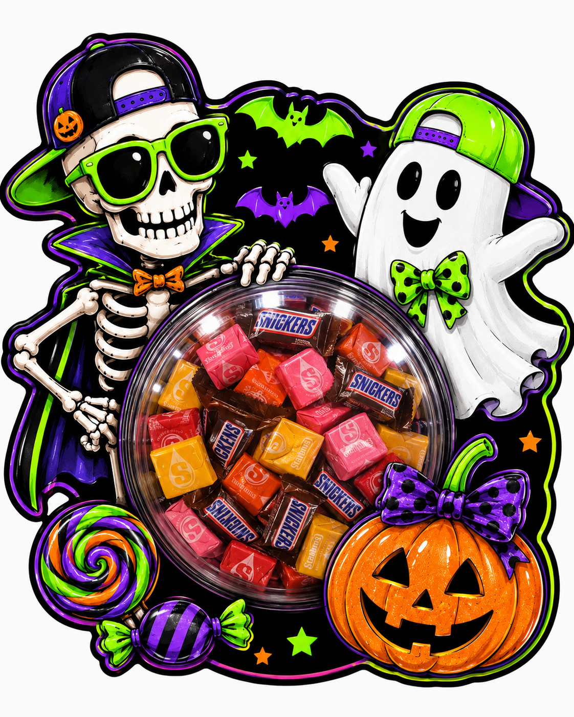Halloween Candy Gram Templates