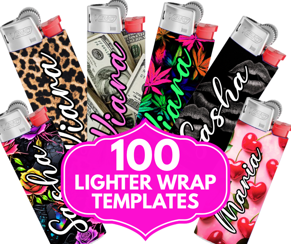 100 Lighter Wrap Templates