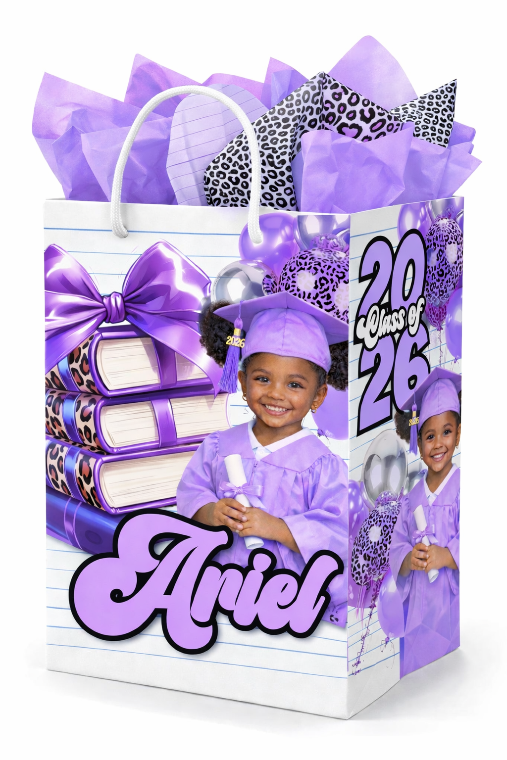 Kids Grad Gift Bag Labels