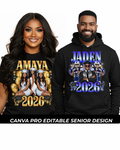 Senior Shirt Design Template