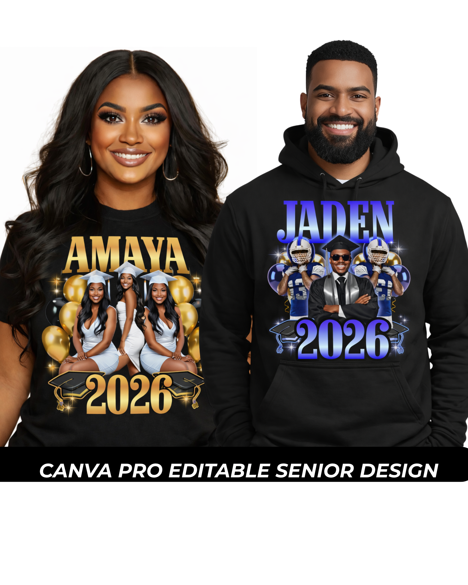 Senior Shirt Design Template