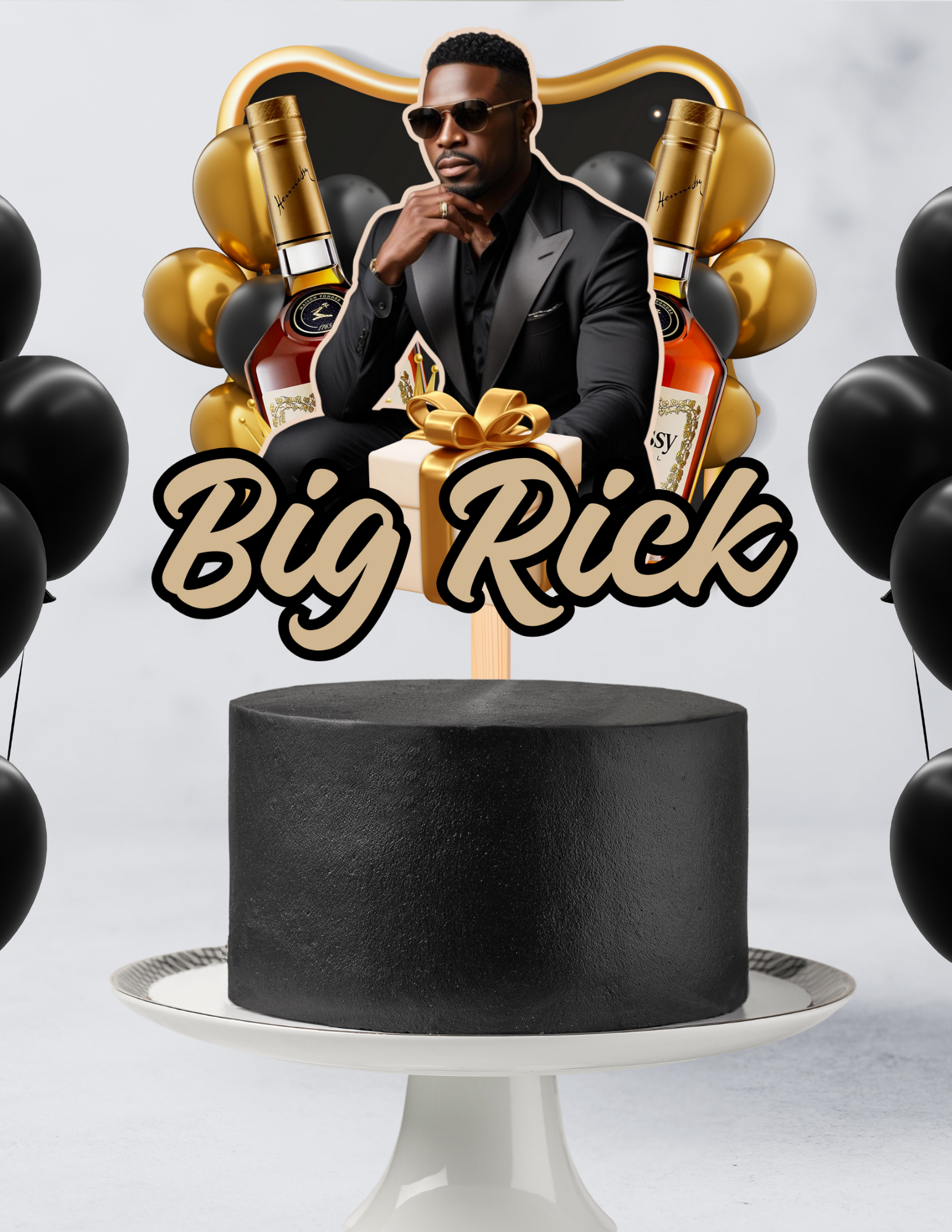 Digital/Printable Cake Topper Templates