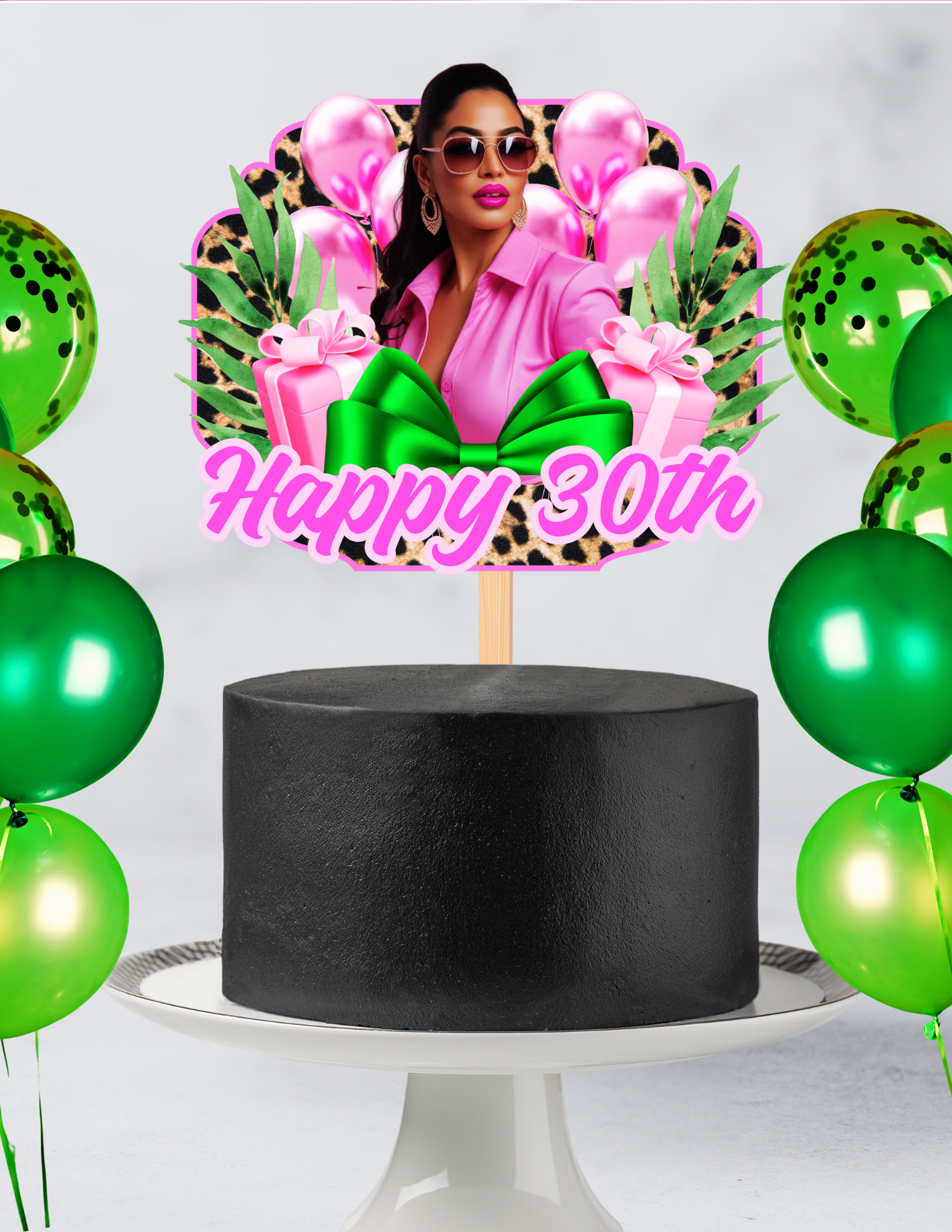 Digital/Printable Cake Topper Templates