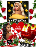 Red Valentine Salon Flyer Bundle