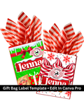 Christmas Gift Bag Label Templates