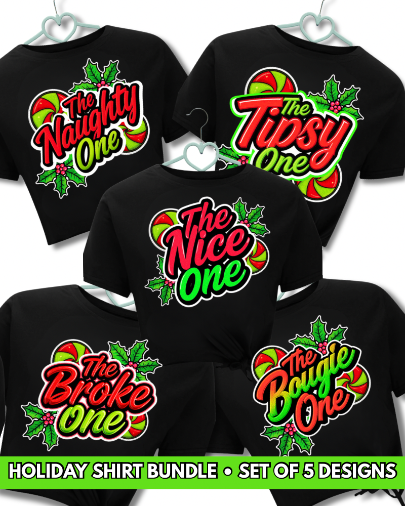 Holiday Shirt Design Bundle