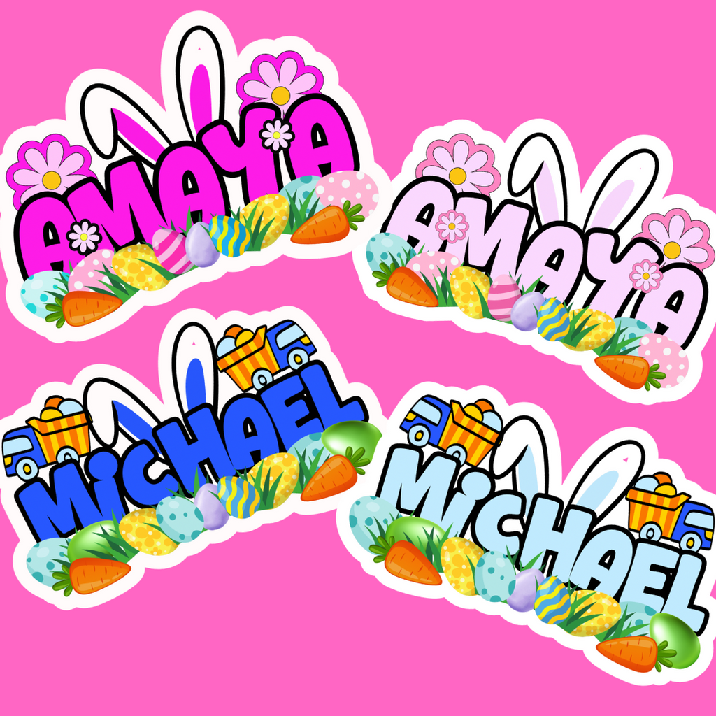 Easter Name Template