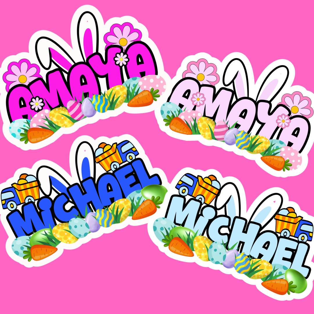 Easter Name Template