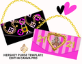 Candy Bar Purse Template Bundle