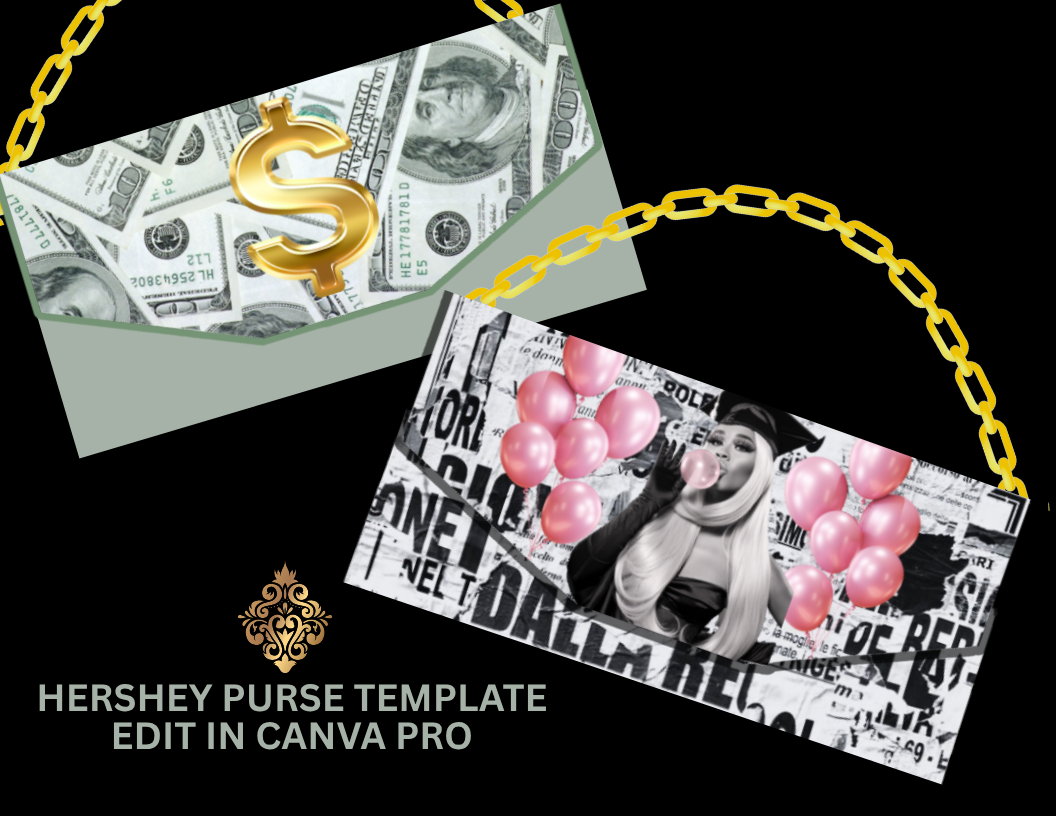 Candy Bar Purse Template Bundle