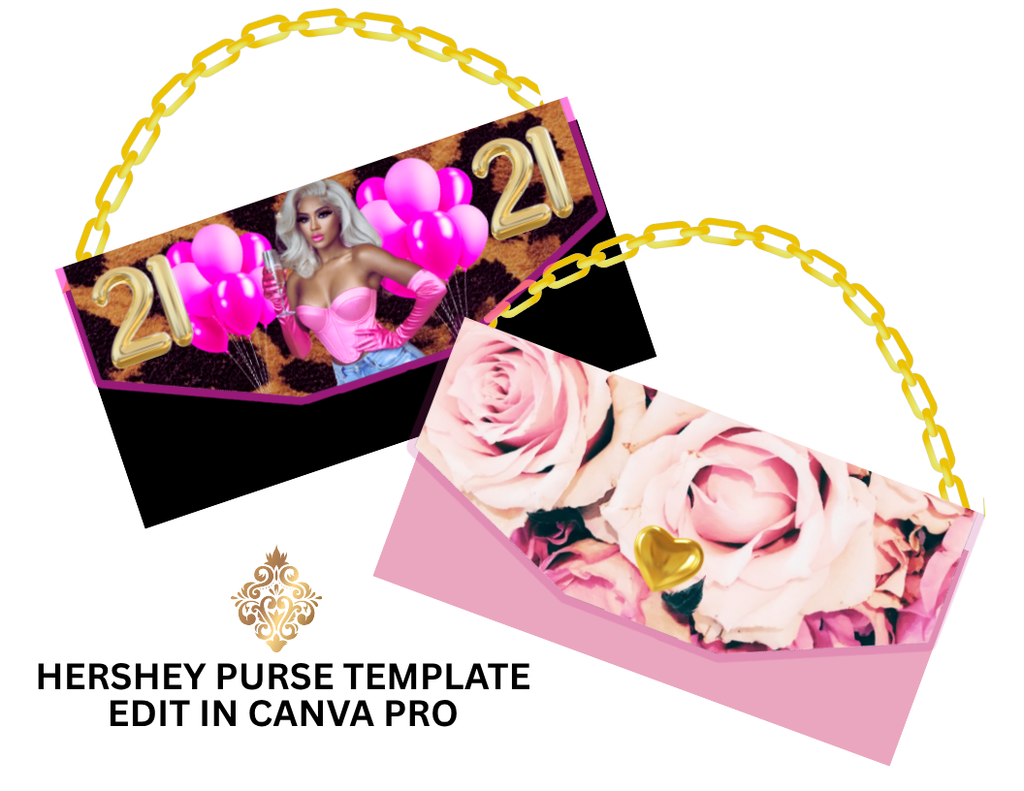 Candy Bar Purse Template Bundle