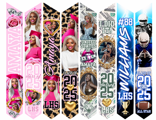 Grad Stole Templates