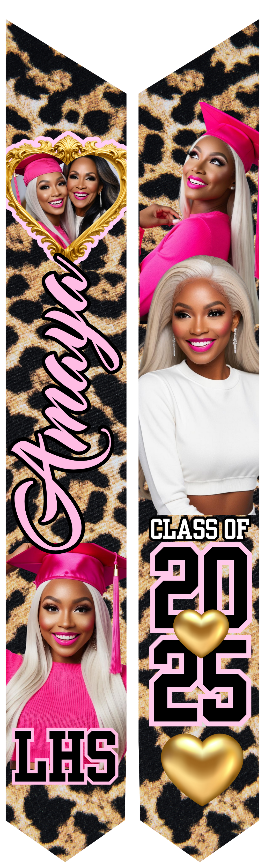 Grad Stole Templates