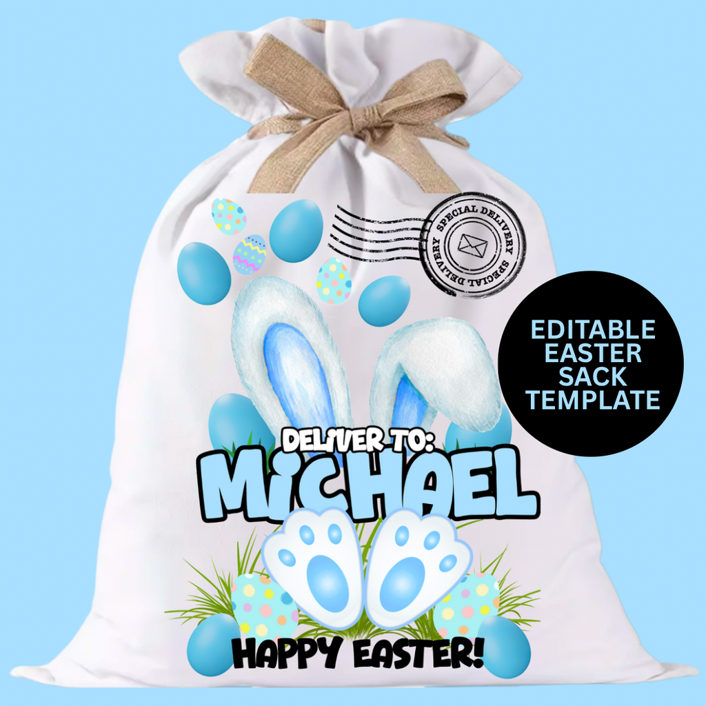 Easter Sack Templates