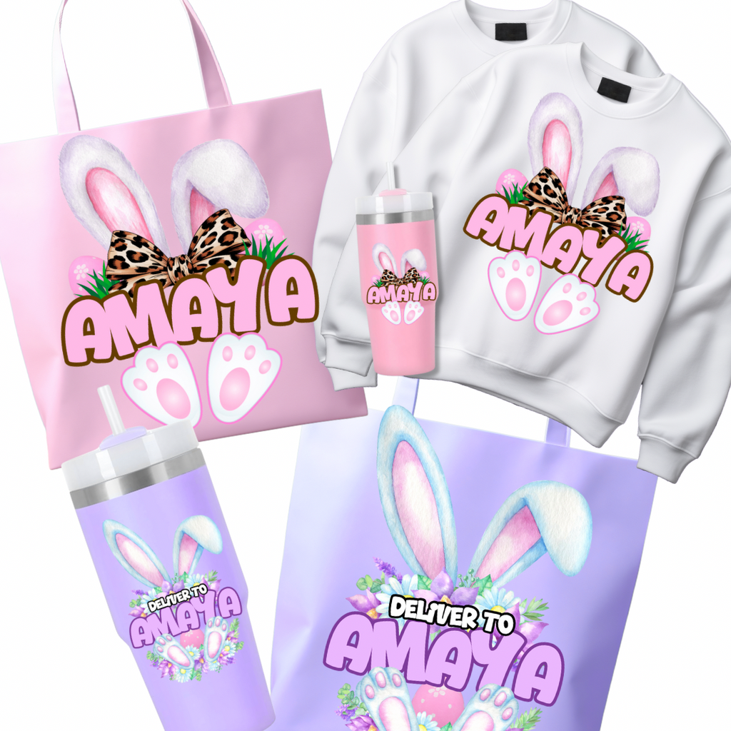 Easter Sack Templates