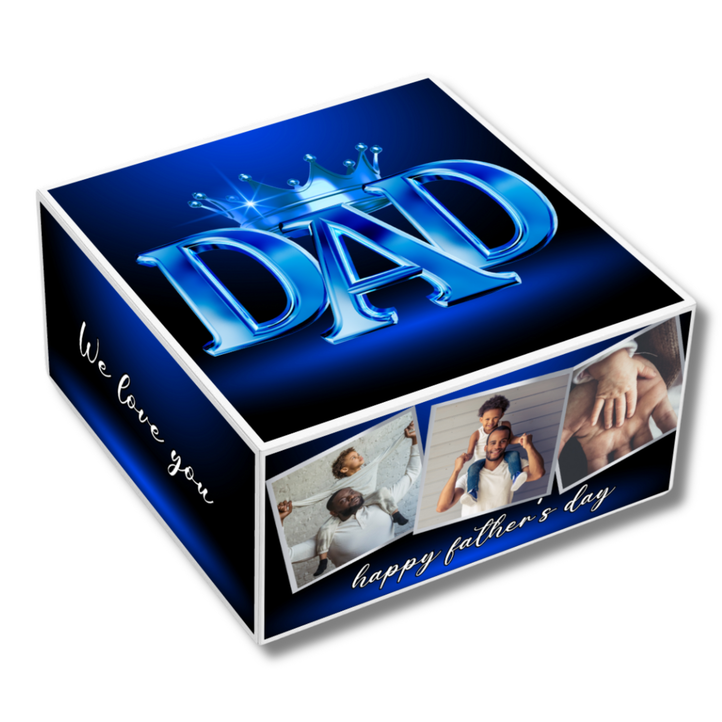 Set of 4 Fathers Day Box Label Templates