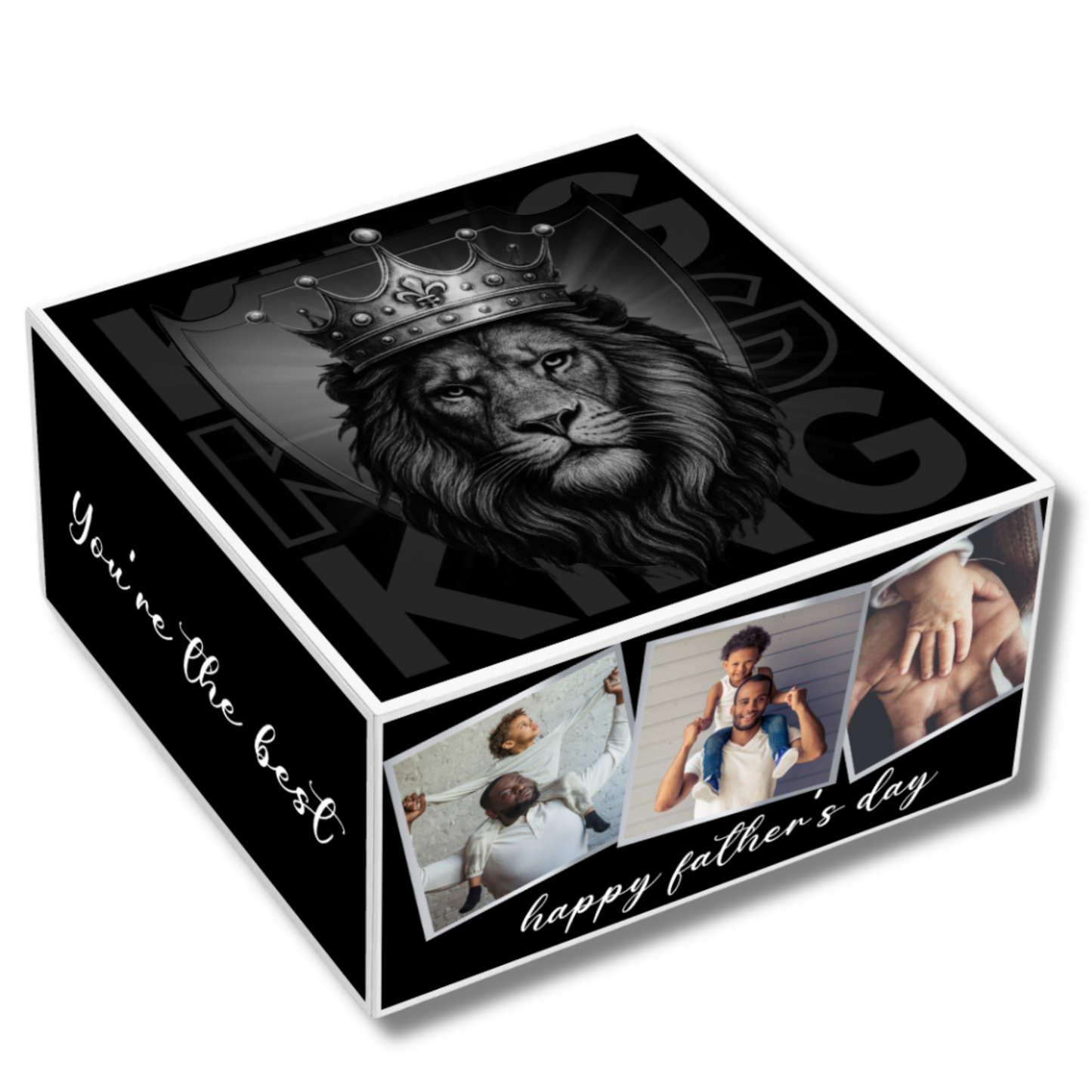 Set of 4 Fathers Day Box Label Templates