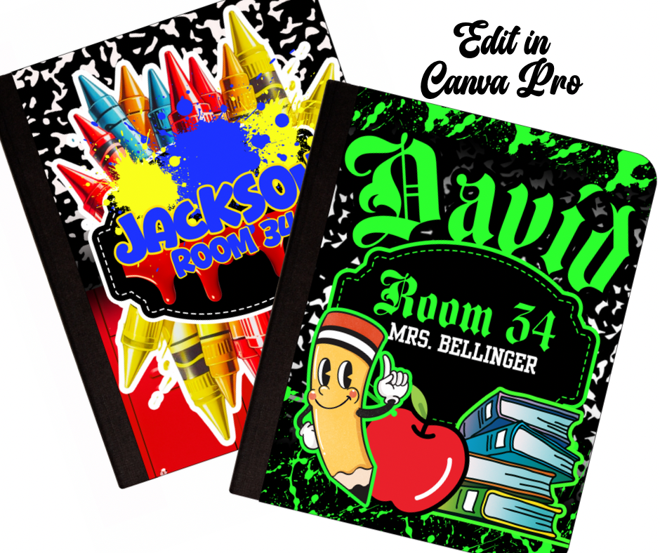 Composition Notebook Templates