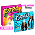 Gum Wrapper Template