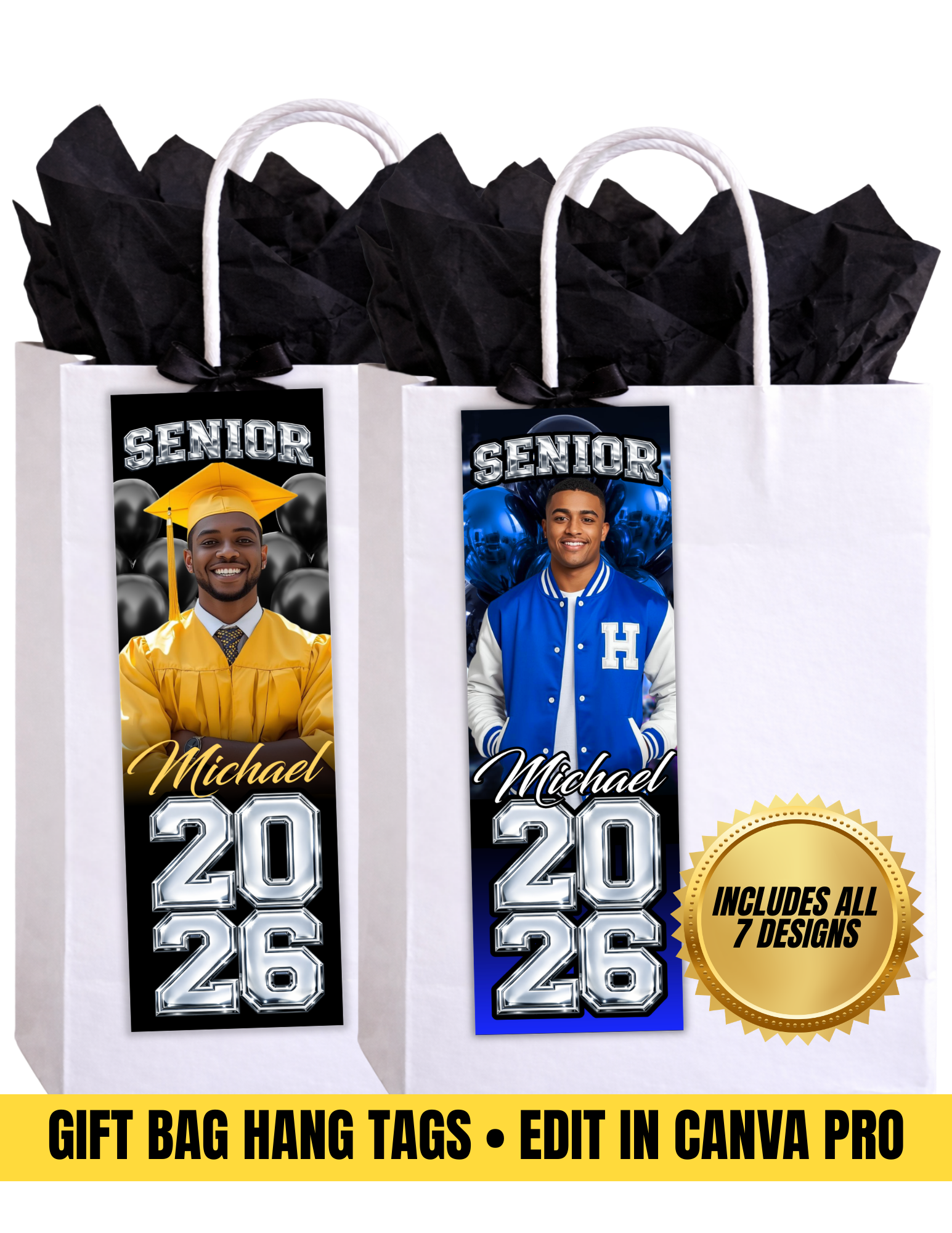 Grad Gift Bag Hang Tags