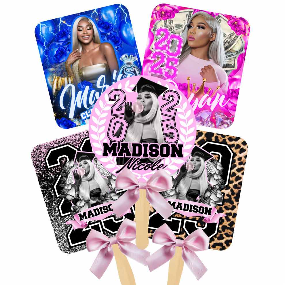 Grad Fan Templates – Posh Design Co.