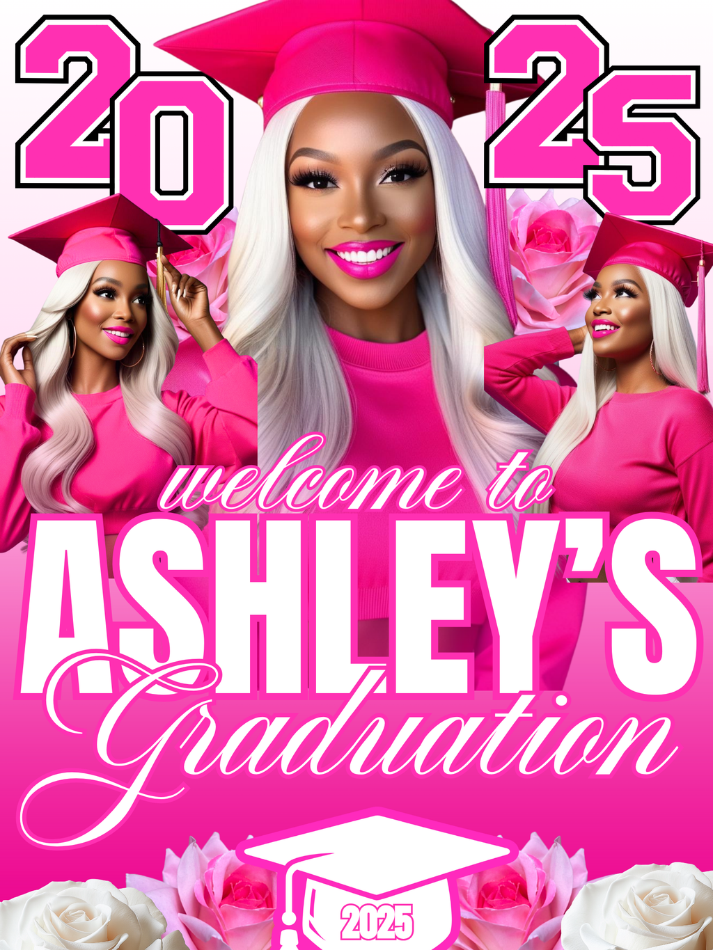 Grad Posters Graduation Poster Template – Posh Design Co.