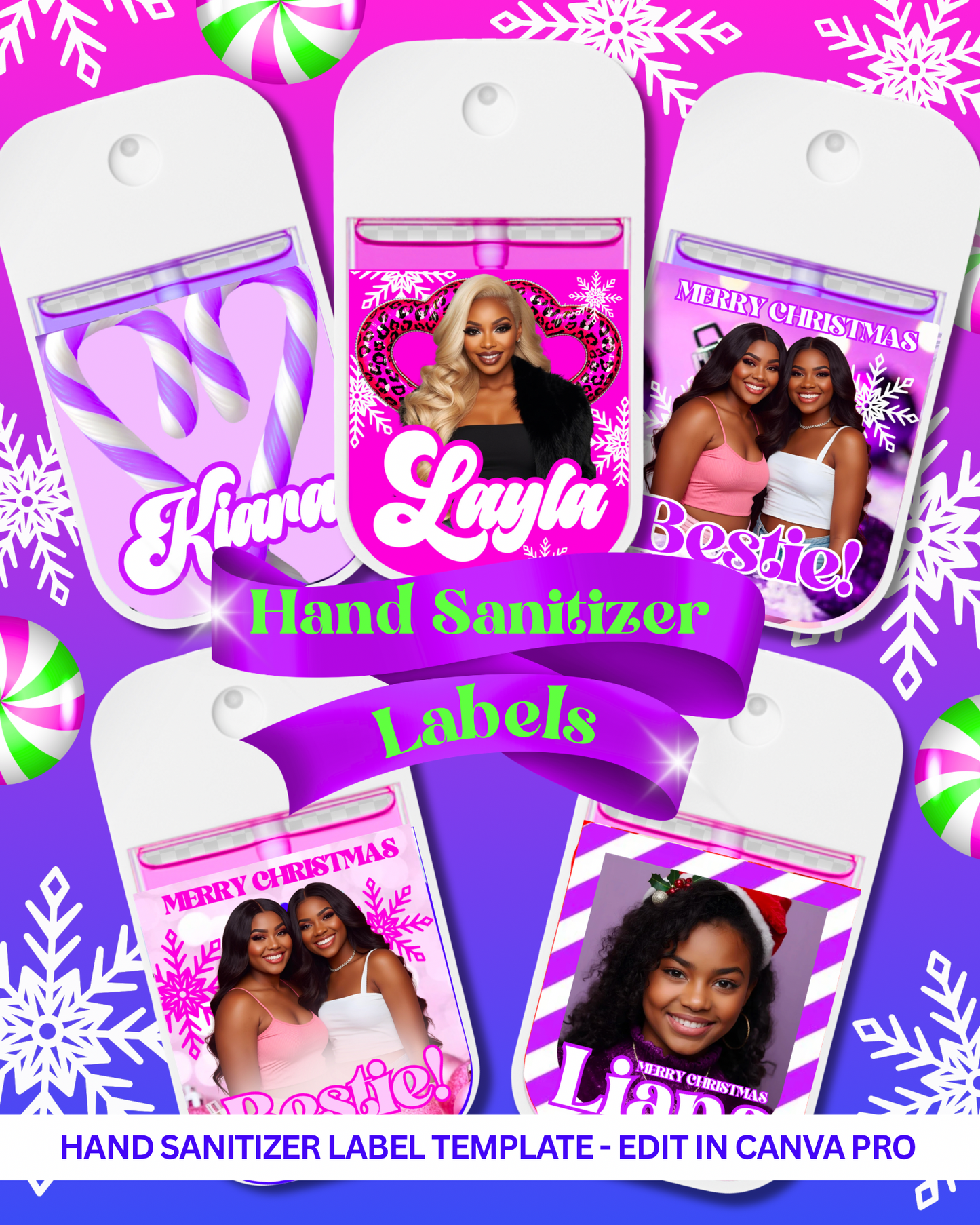 Hand Sanitizer Label Templates