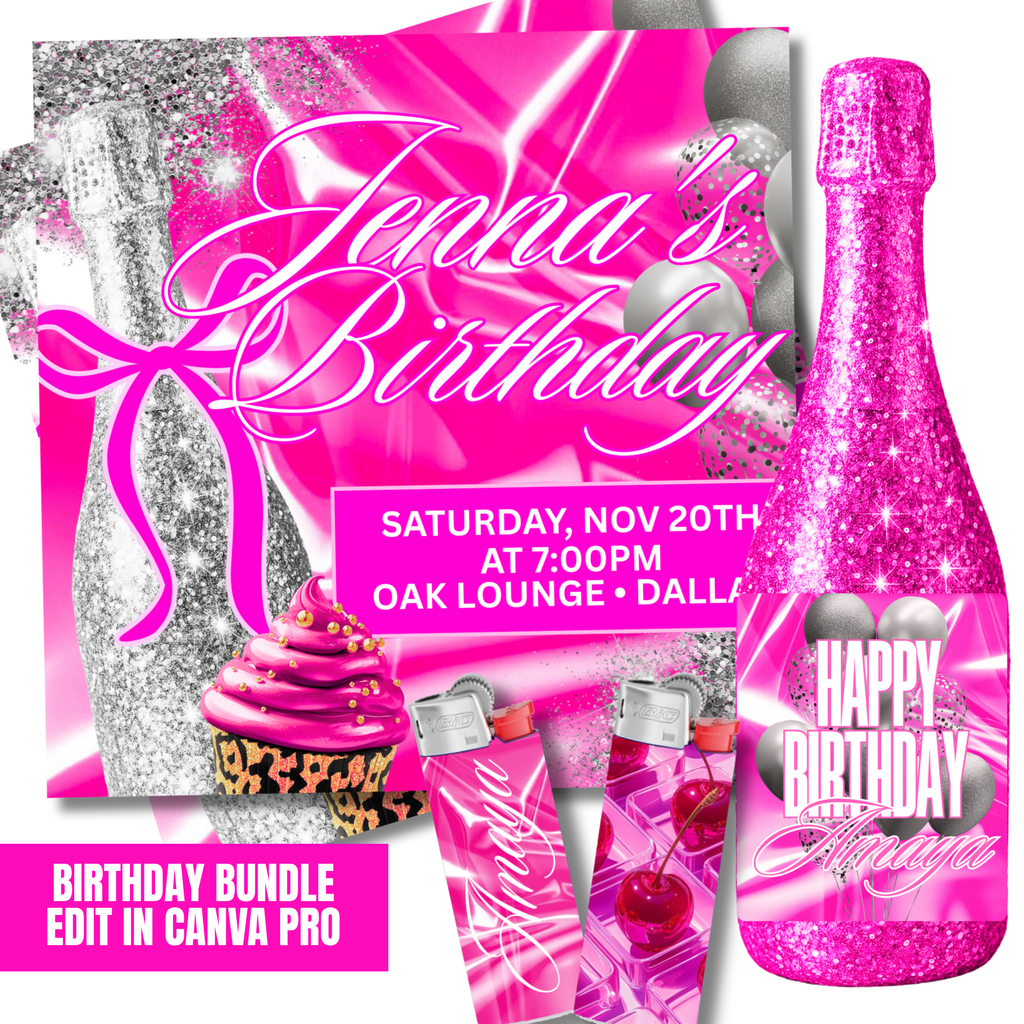 Pink Birthday Bundle