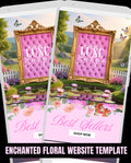 Enchanted Floral Website Template