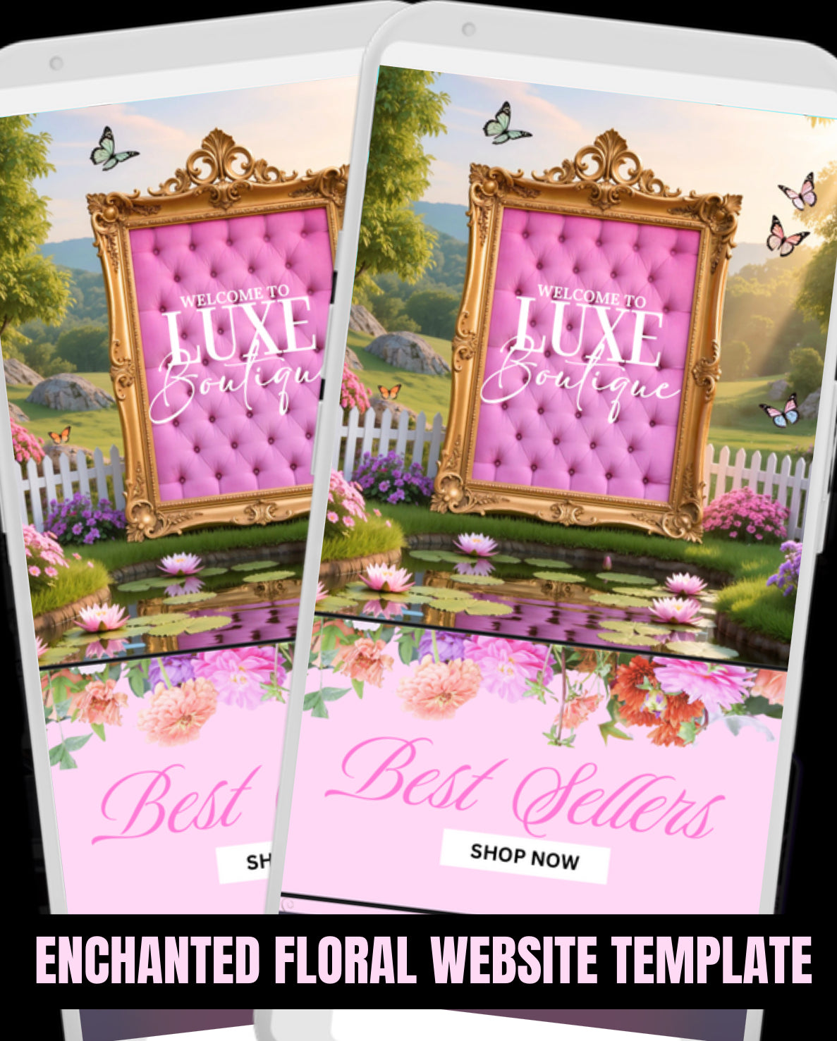 Enchanted Floral Website Template