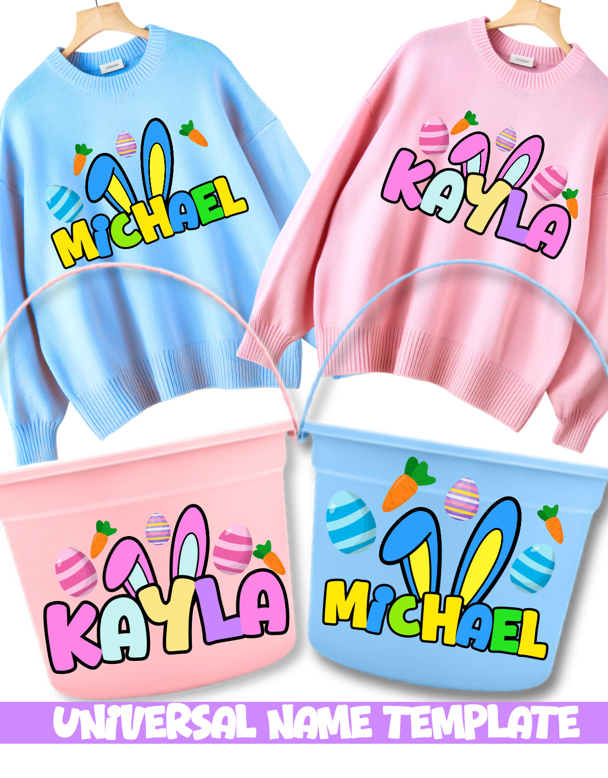 Jumbo Easter Template Kit