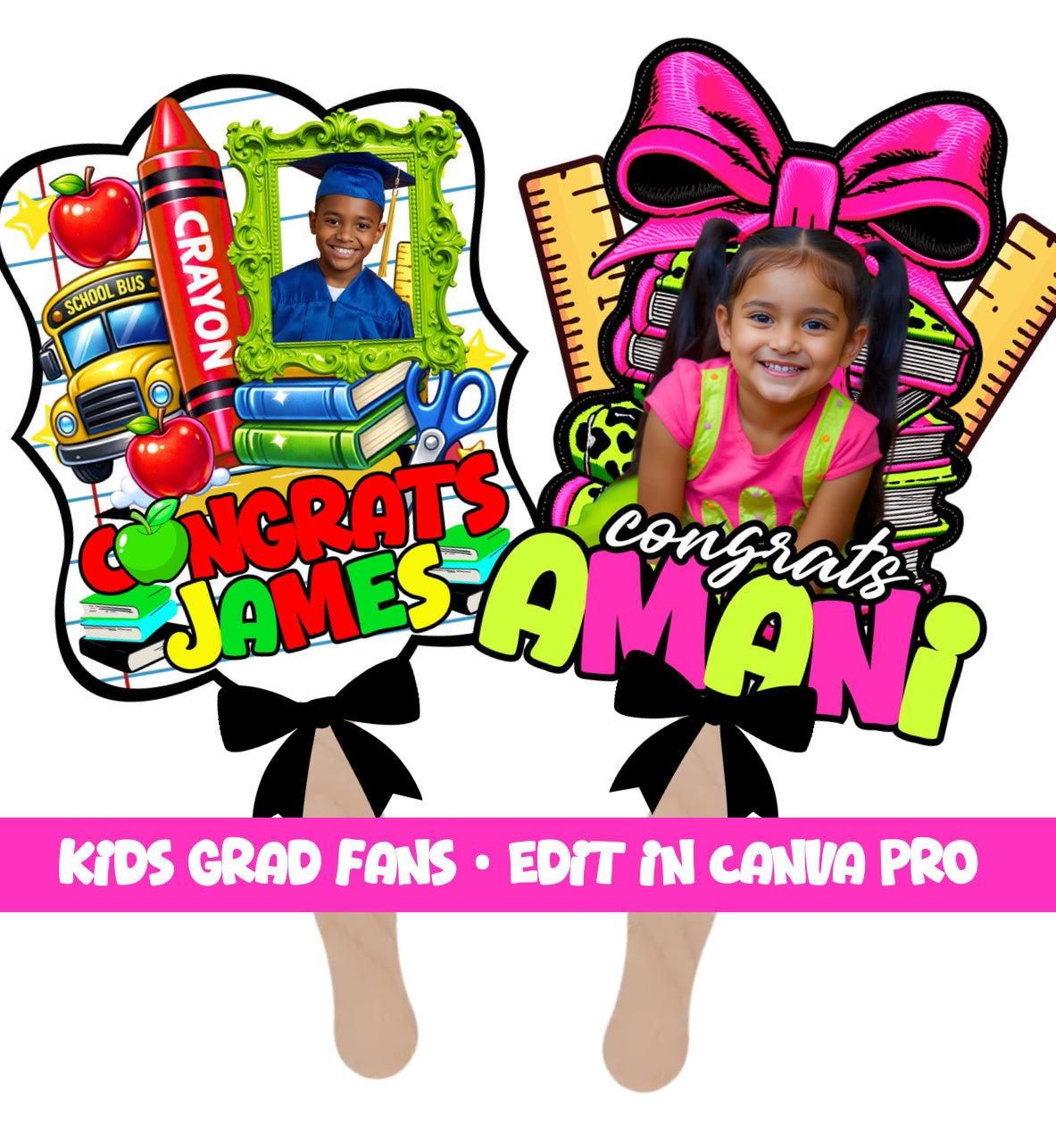 Kids Grad Fans