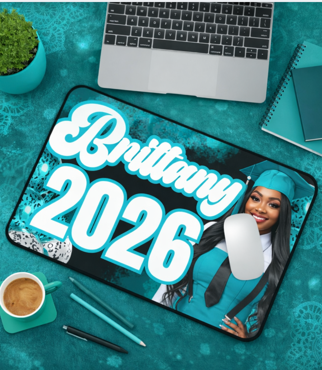 Graduation Mouse Pad Template Bundle