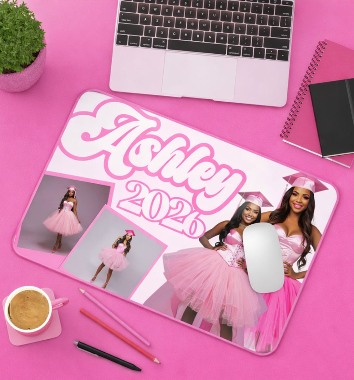 Graduation Mouse Pad Template Bundle