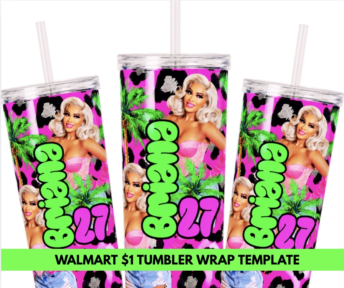 Clear Tumbler Wrap template
