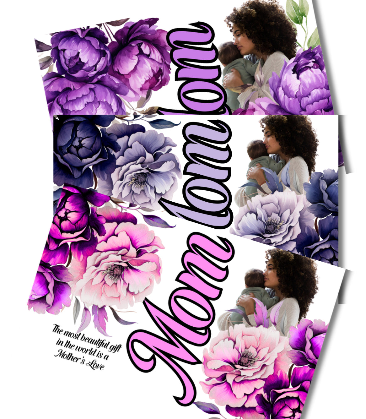 Mothers Day & Father’s Day Vase Wrap Templates