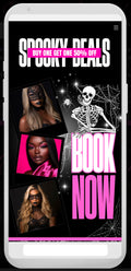 Spooky Theme Booking Website Template