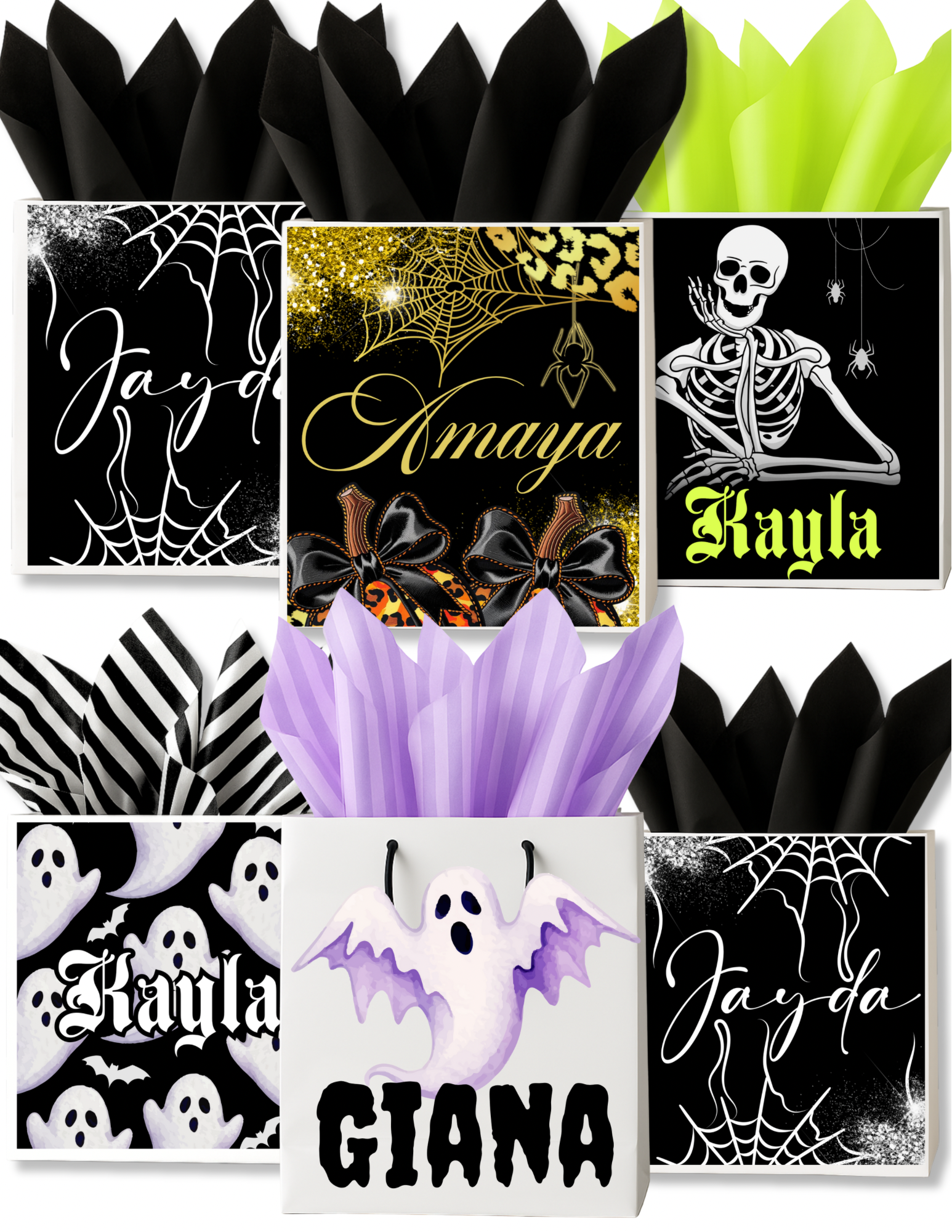 Boo Bag Label Templates