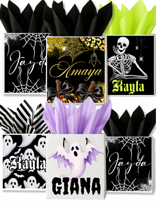 Boo Bag Label Templates